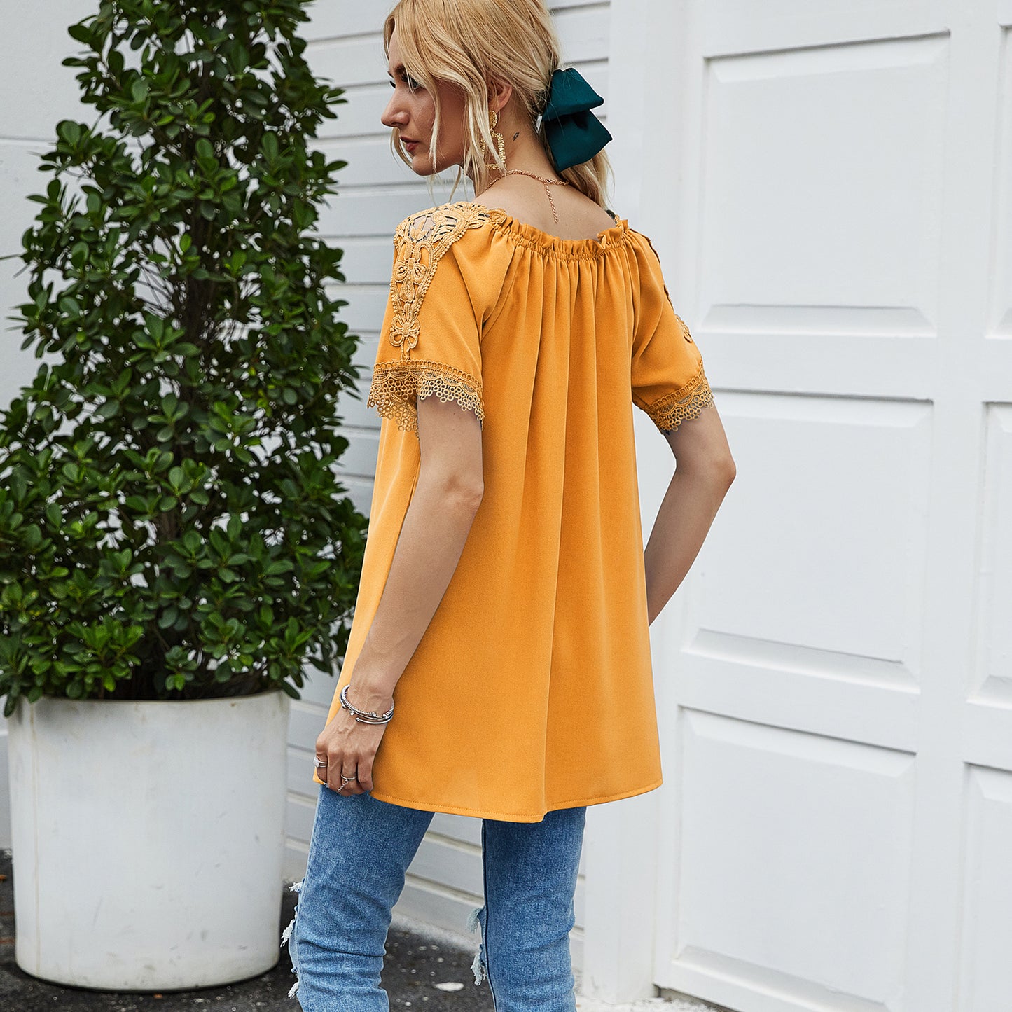 Blusa nada más que encaje