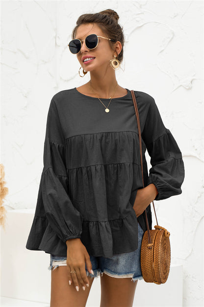 Soft Gathered Blouse
