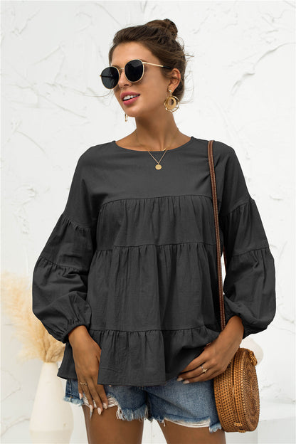 Soft Gathered Blouse