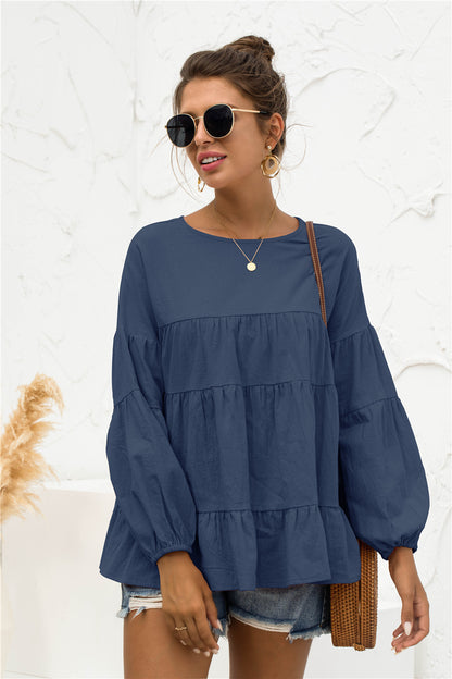 Soft Gathered Blouse