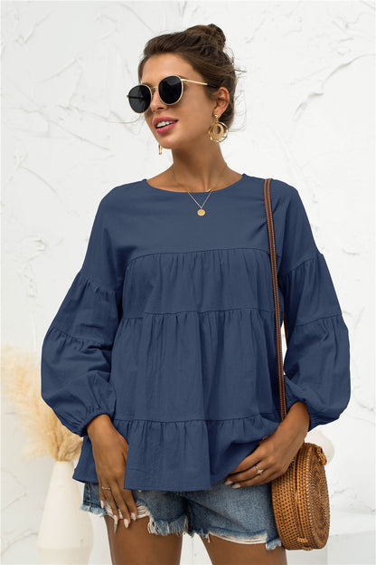Soft Gathered Blouse
