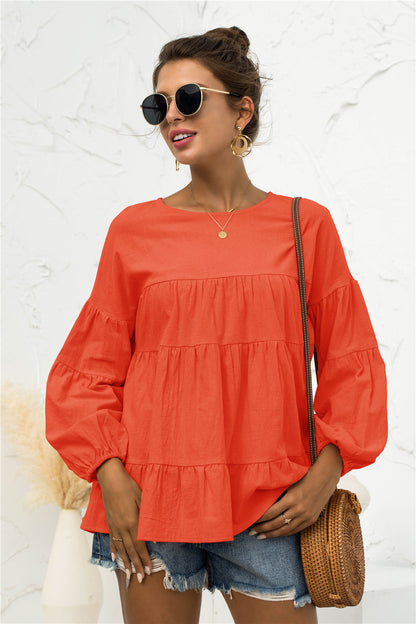 Soft Gathered Blouse