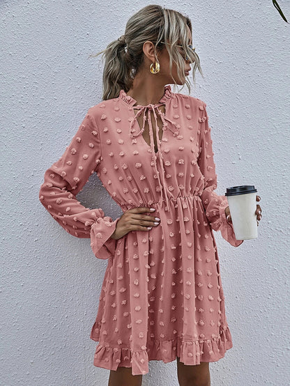 Clip Dot Deluxe Swing Dress