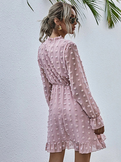 Clip Dot Deluxe Swing Dress