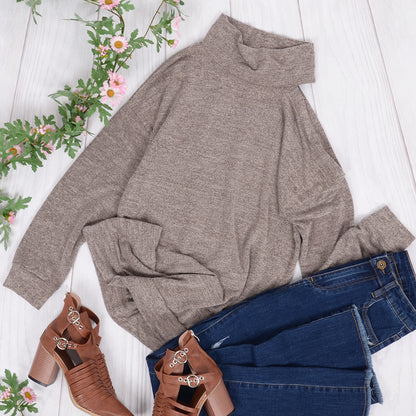 Single Cold Shoulder Long Sleeve