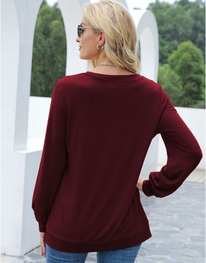 Jersey de manga larga con cortes