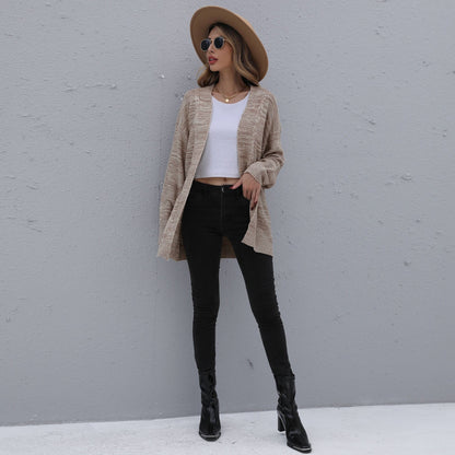 Cable Knit Detail Cardigan