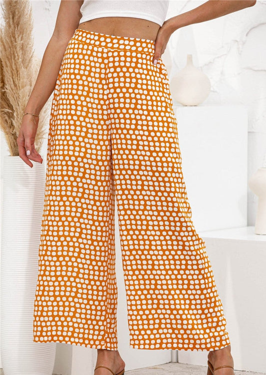 Polka Dot Palazzo Pants