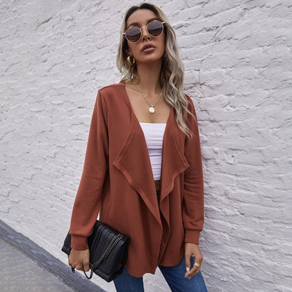 Open Front Shawl Jacket