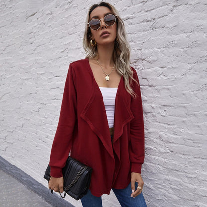 Open Front Shawl Jacket