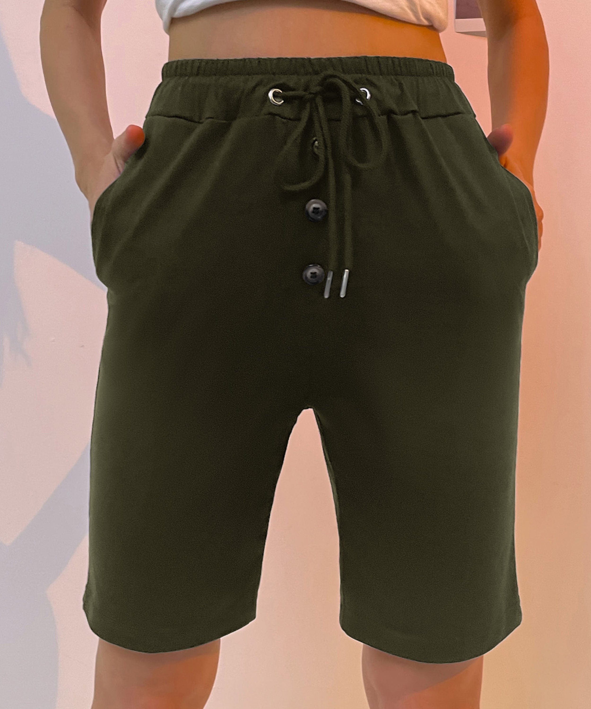 Bermudas con cordón ajustable 