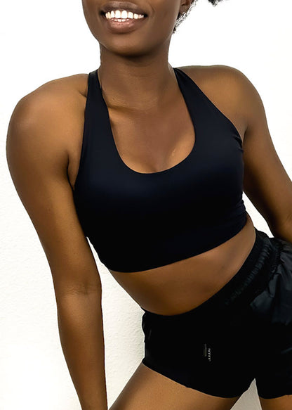 Soft Buttery Cross Back Fitness Sports Bra