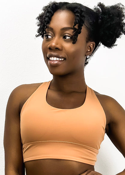 Soft Buttery Cross Back Fitness Sports Bra