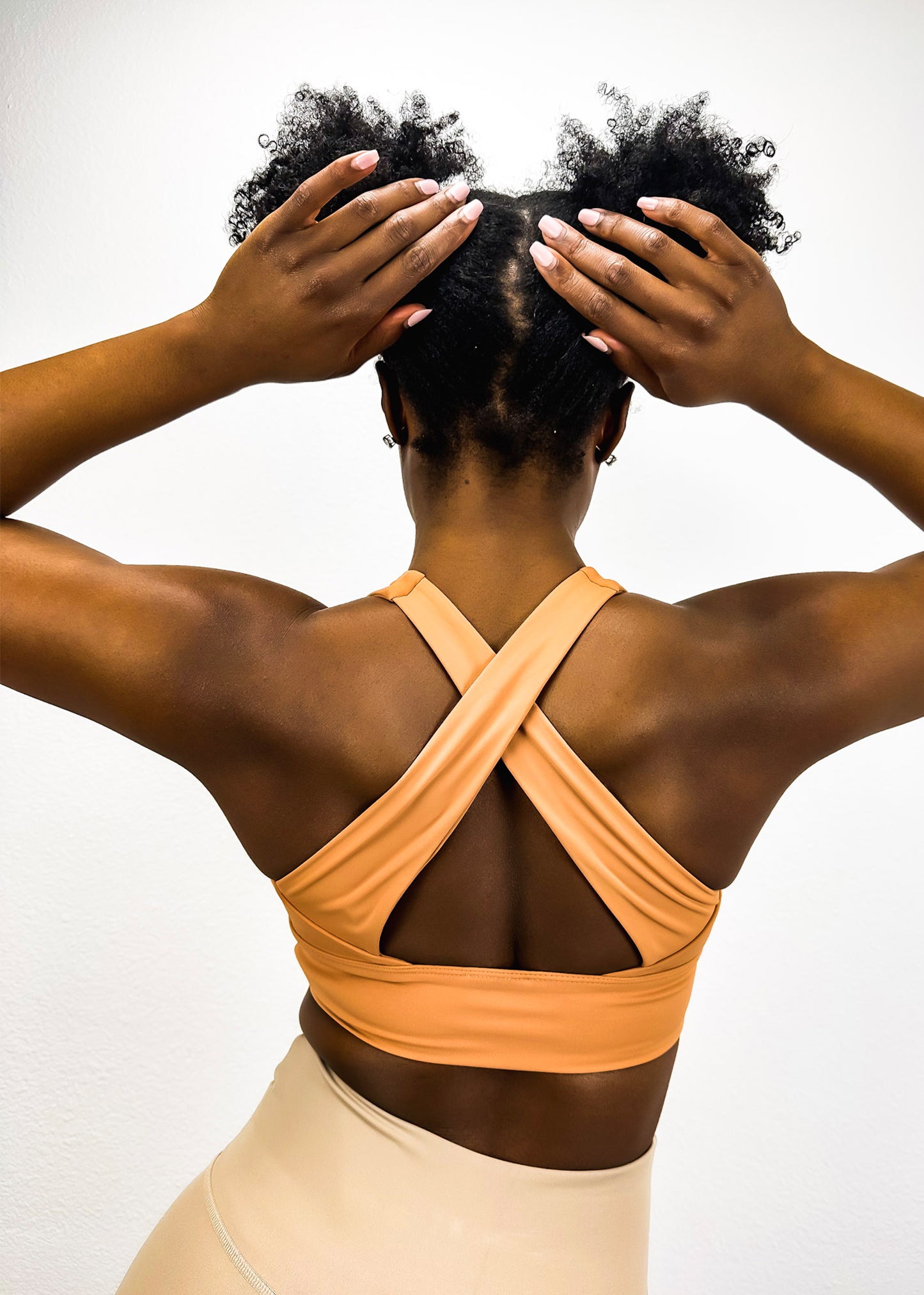 Soft Buttery Cross Back Fitness Sports Bra