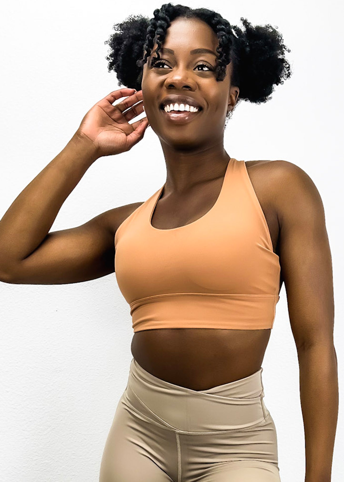 Soft Buttery Cross Back Fitness Sports Bra