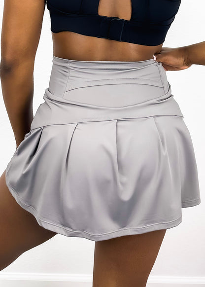 Falda pantalón de tenis plisada mini