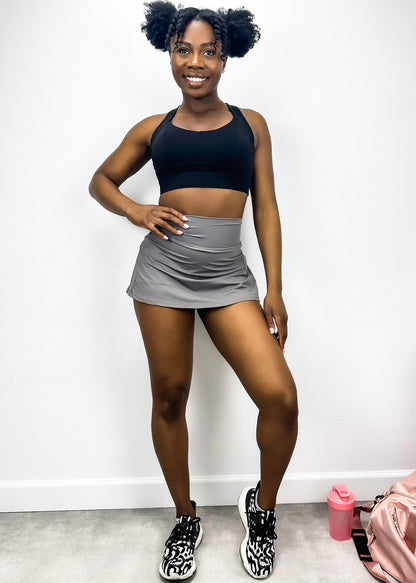 Falda pantalón de tenis plisada mini