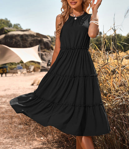 Ruffle Tier Summer Field Dress