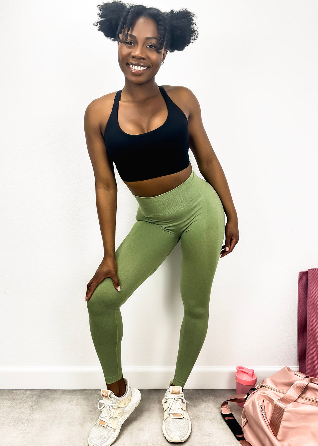 Leggings de cintura alta que levantan los glúteos