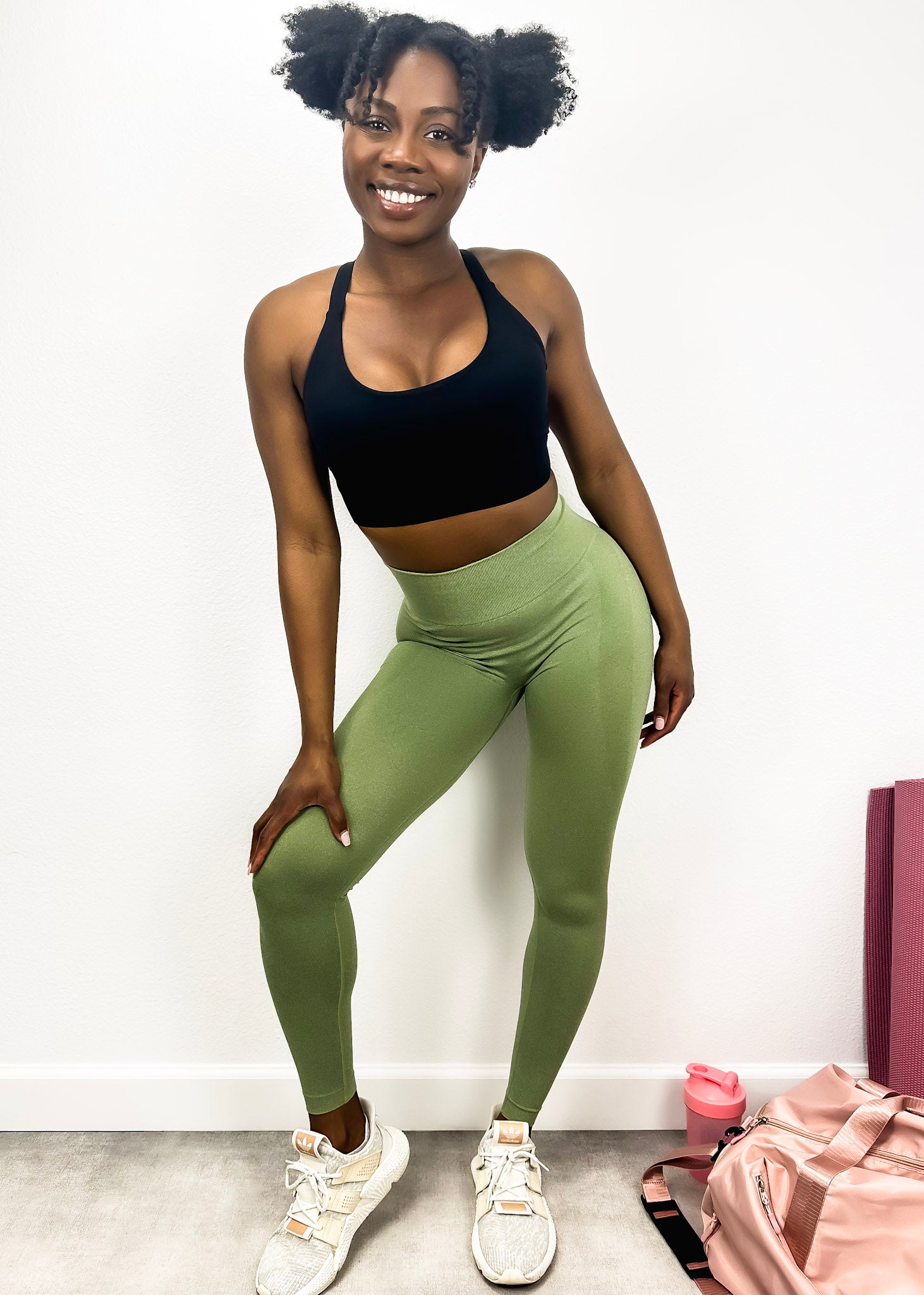 Leggings de cintura alta que levantan los glúteos