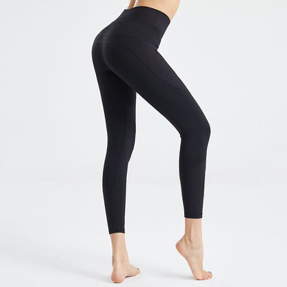 Leggings de tiro alto con estampado irregular