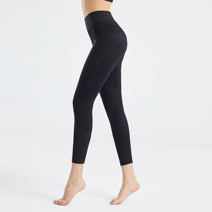 Leggings de tiro alto con estampado irregular