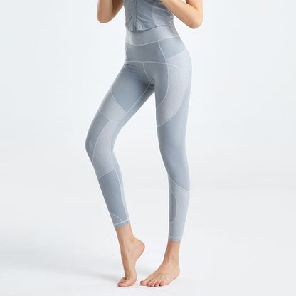 Leggings de tiro alto con estampado irregular
