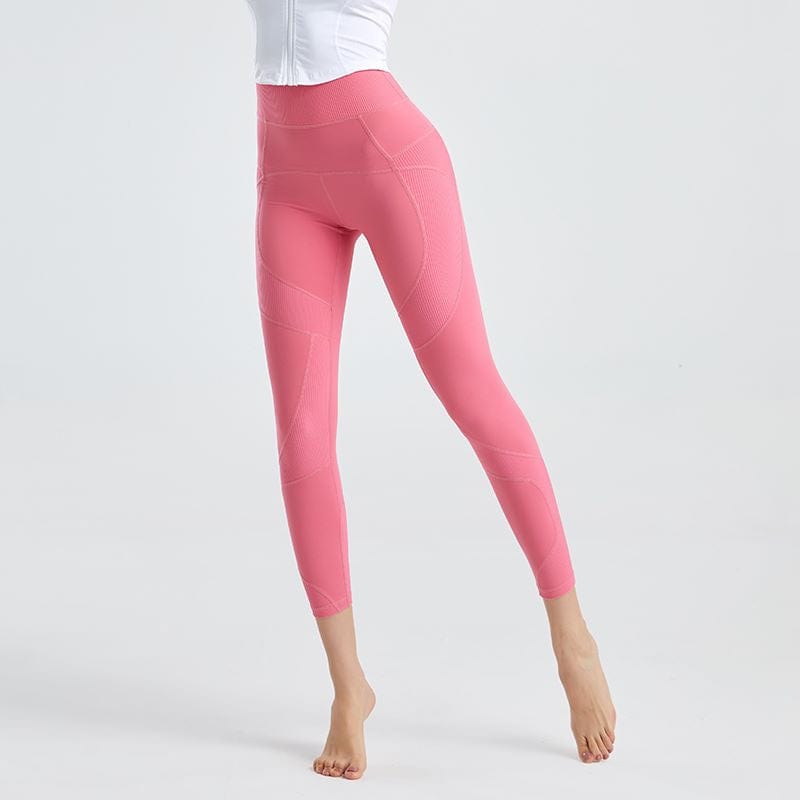 Leggings de tiro alto con estampado irregular
