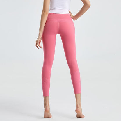 Leggings de tiro alto con estampado irregular
