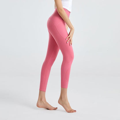 Leggings de tiro alto con estampado irregular