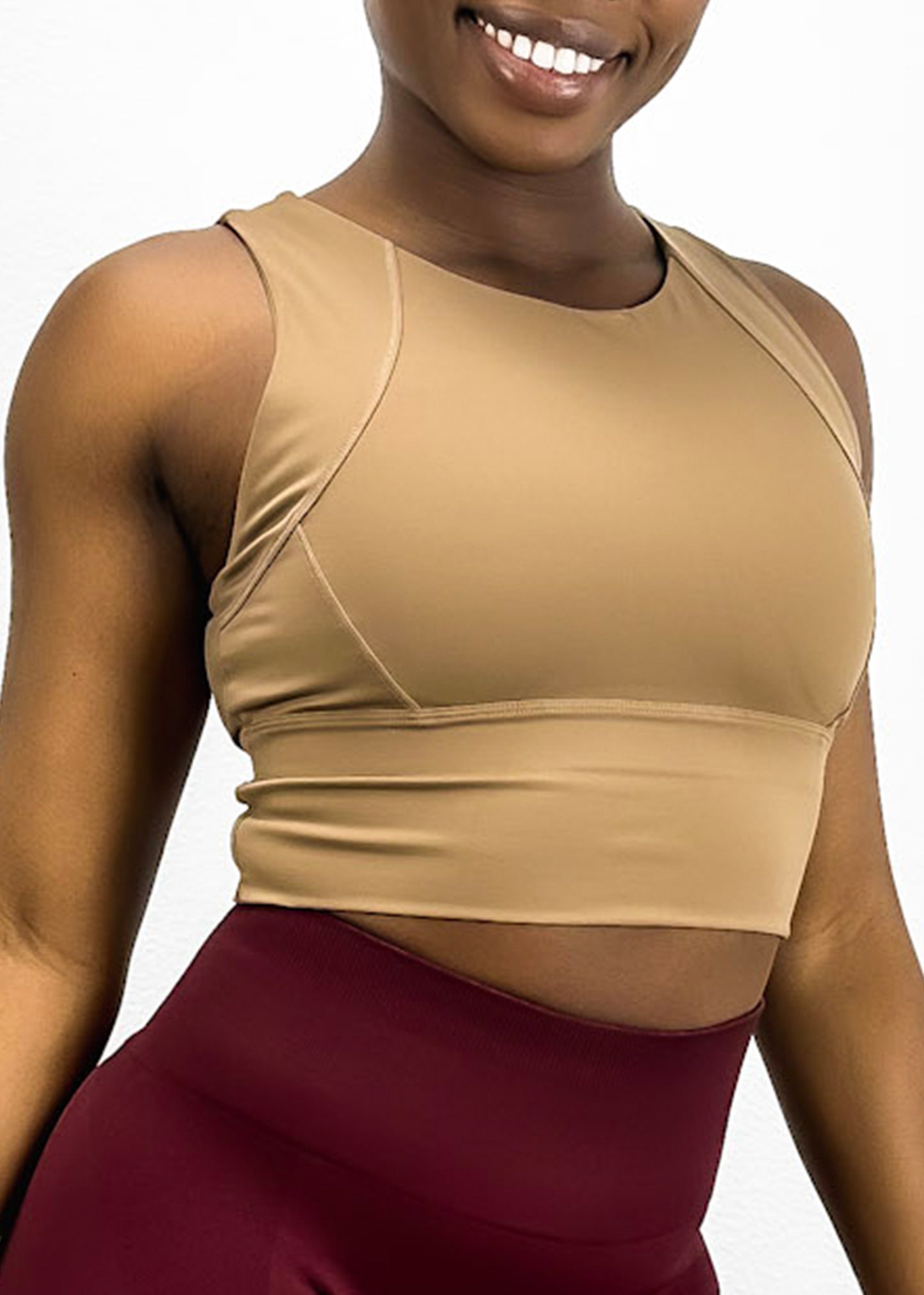 Camiseta sin mangas corta