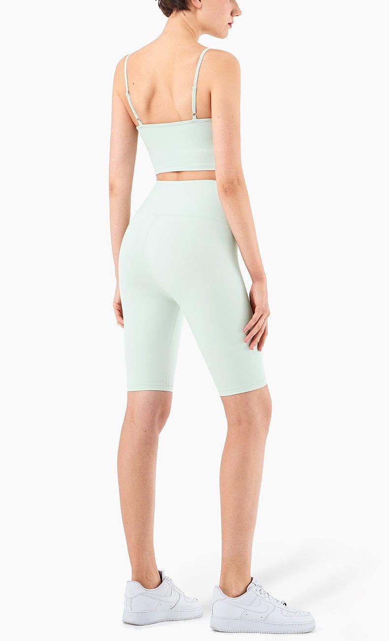 Pantalones cortos de ciclista de longitud completa