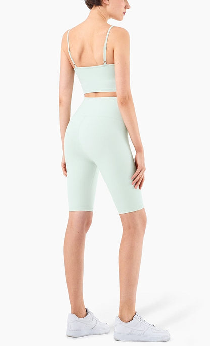 Pantalones cortos de ciclista de longitud completa
