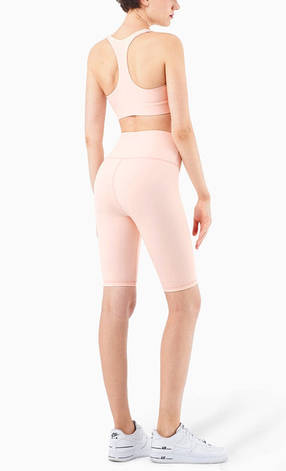 Pantalones cortos de ciclista de longitud completa