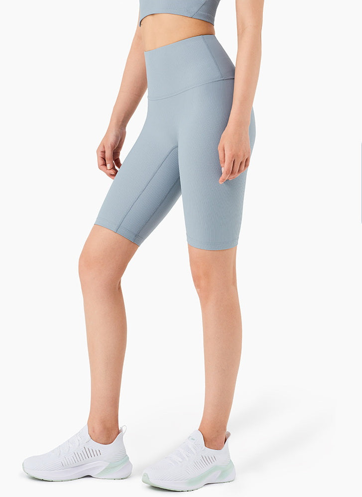 Pantalones cortos de ciclista de cintura alta