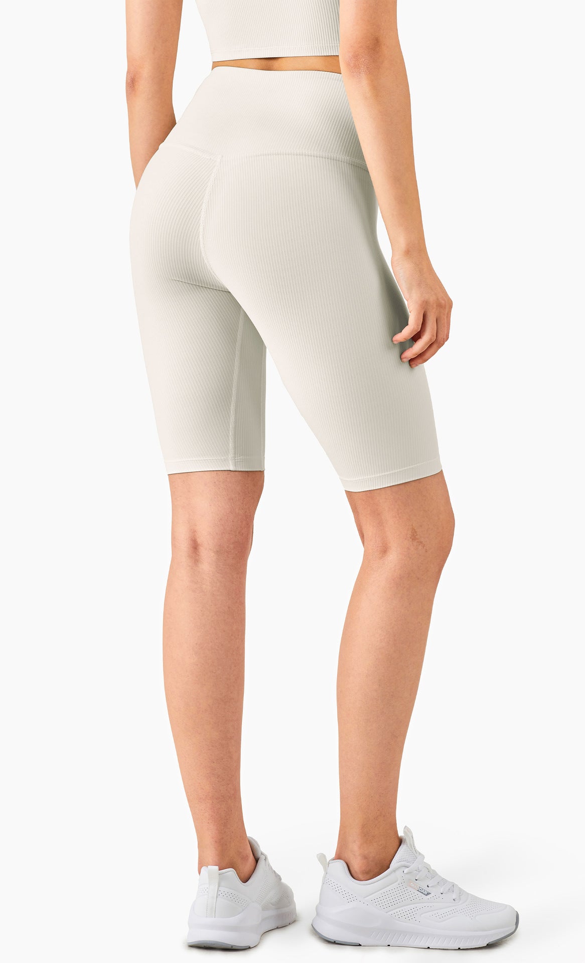Pantalones cortos de ciclista de cintura alta