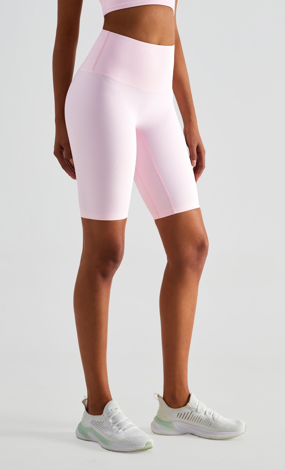 Pantalones cortos de ciclista de cintura alta