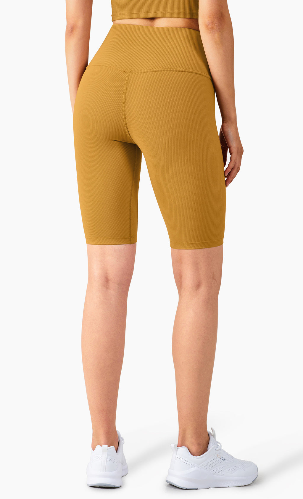 Pantalones cortos de ciclista de cintura alta