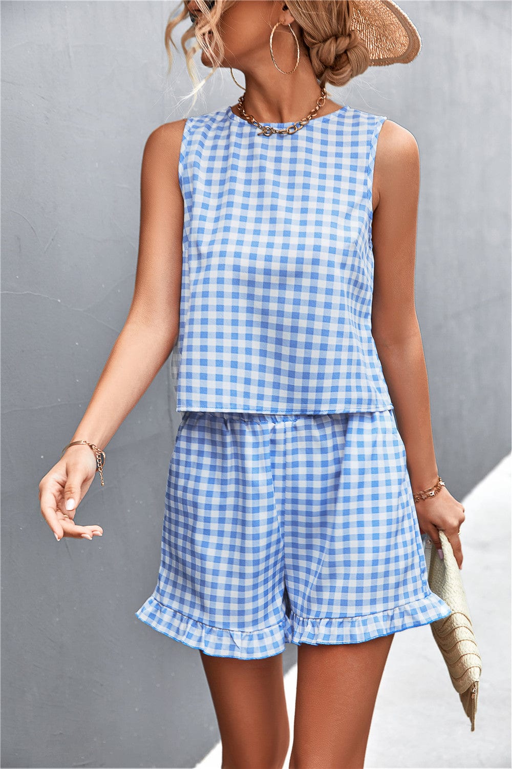 Gingham Print Summer Coordinates