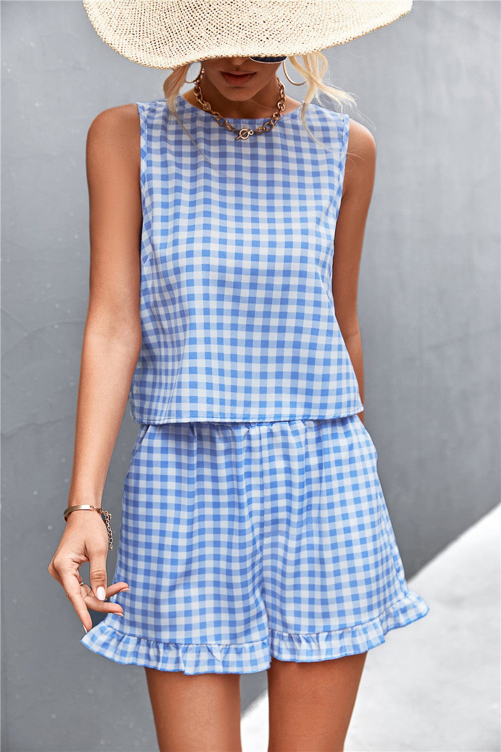 Gingham Print Summer Coordinates