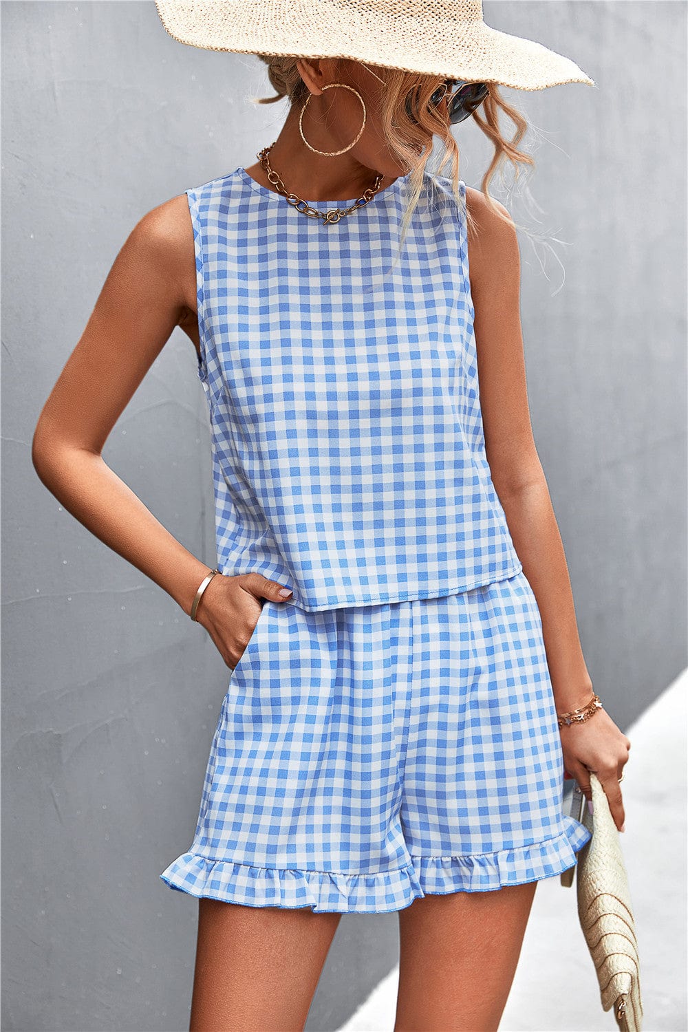 Gingham Print Summer Coordinates