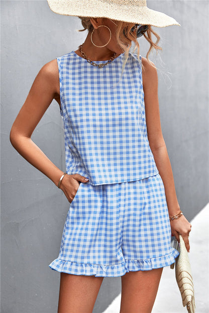 Gingham Print Summer Coordinates
