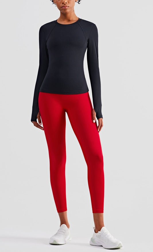 Classic Long Sleeve Long Active Shirt