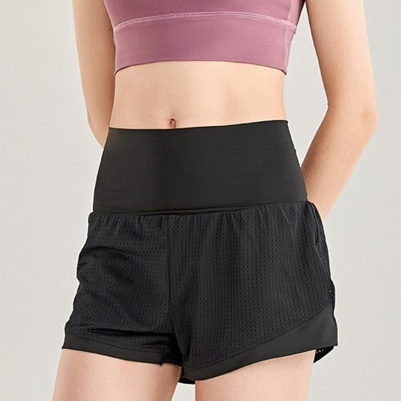 Pantalones cortos deportivos con forro transpirable