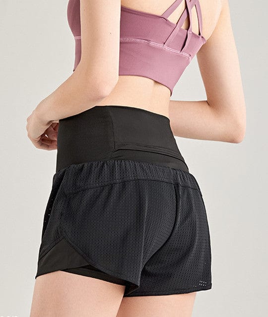 Pantalones cortos deportivos con forro transpirable