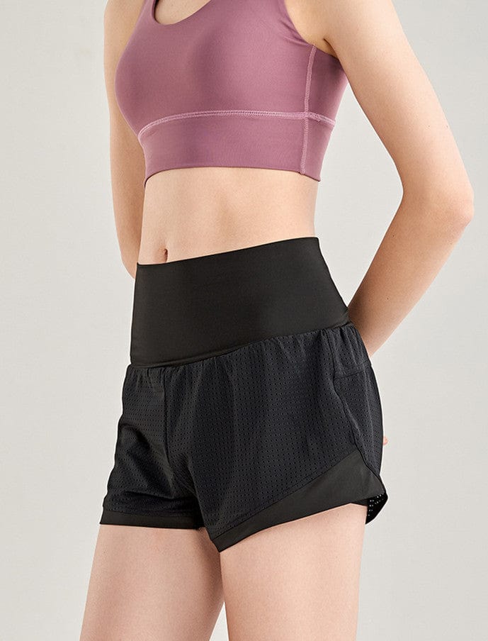 Pantalones cortos deportivos con forro transpirable