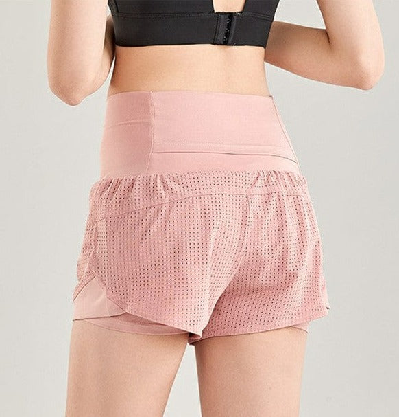 Pantalones cortos deportivos con forro transpirable