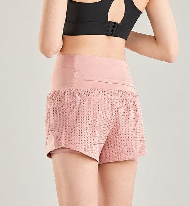 Pantalones cortos deportivos con forro transpirable