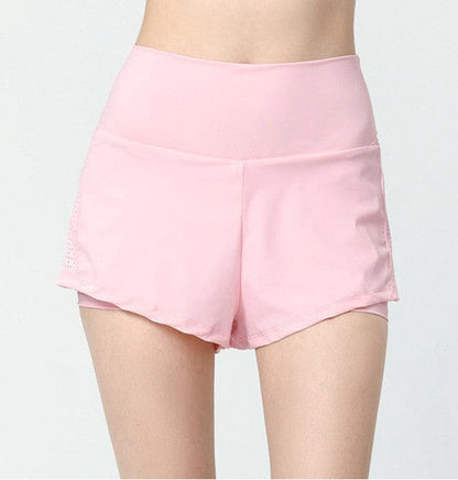 Active Shorts with Back Zipper Pocket