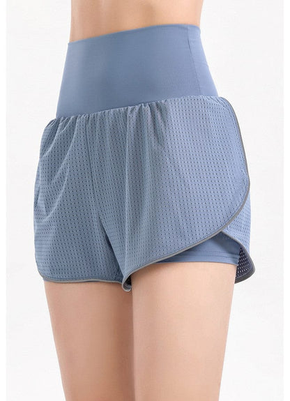 Pantalones cortos deportivos con doble forro